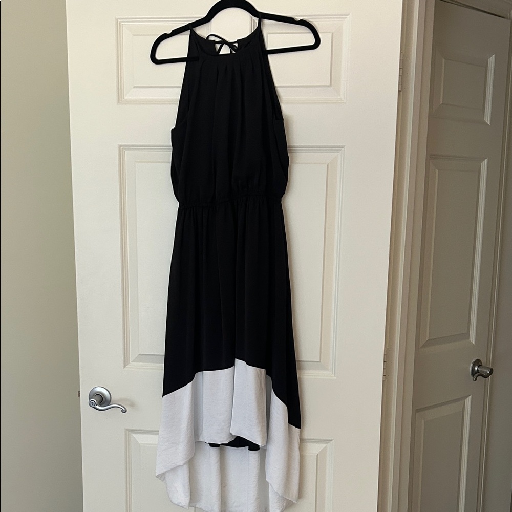 Banana Republic Two-Tone High Low Dress